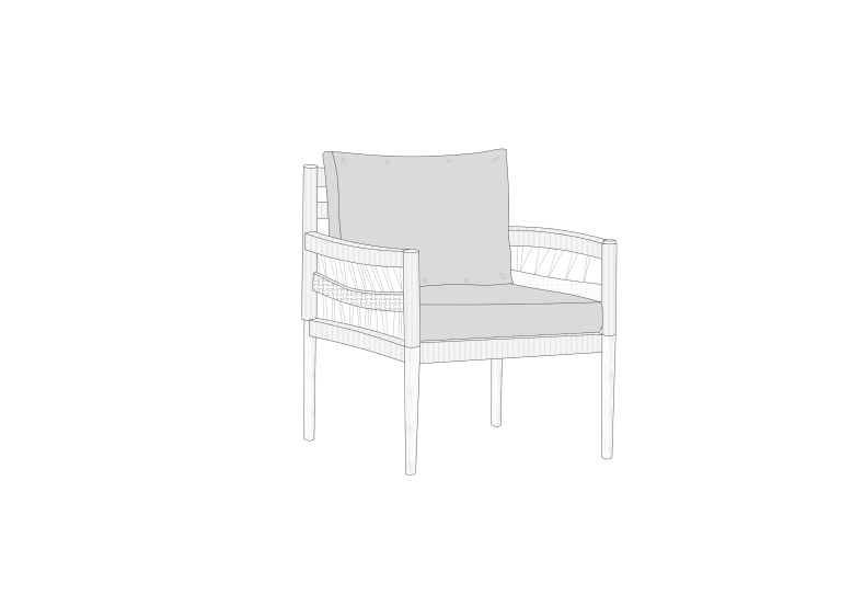 Ellisse Chair 1 1 | The Cover Company NZ
